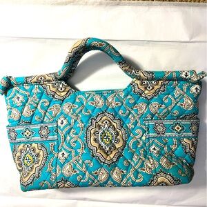 Vera Bradley “gabby” retired/vintage print (totally turquoise) purse